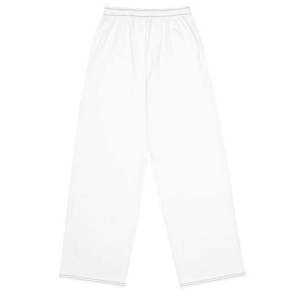 Half Pattern print unisex wide-leg pants - Image 6